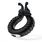 Bunny Bliss - Dual Delight 10-Mode Vibrating Couples Cock Ring
